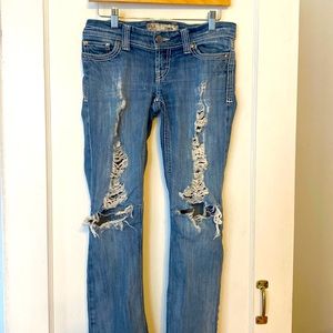 BKE stellar distressed Jeans 27R